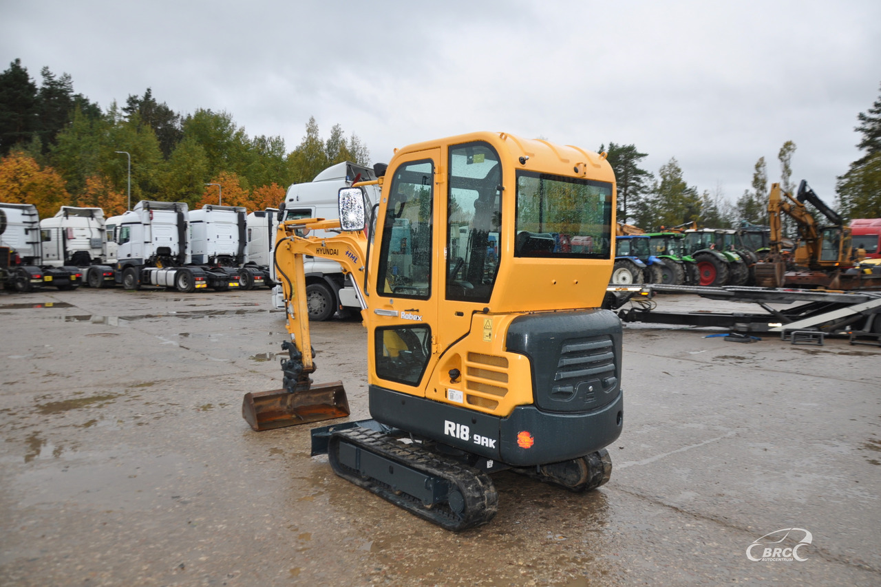 Hyundai R18-9AK - Мини-экскаватор: фото 5 Hyundai R18-9AK - Мини-экскаватор: фото 5