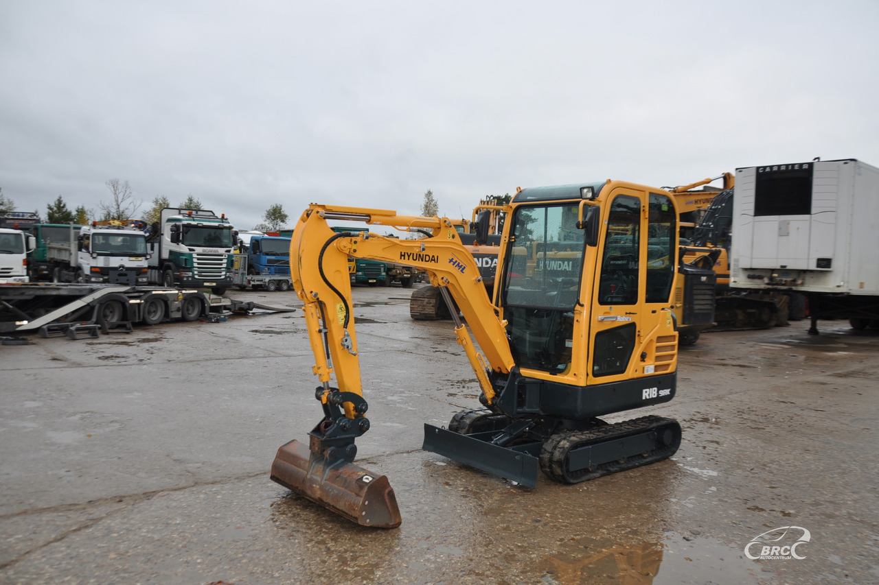 Hyundai R18-9AK - Мини-экскаватор: фото 1 Hyundai R18-9AK - Мини-экскаватор: фото 1