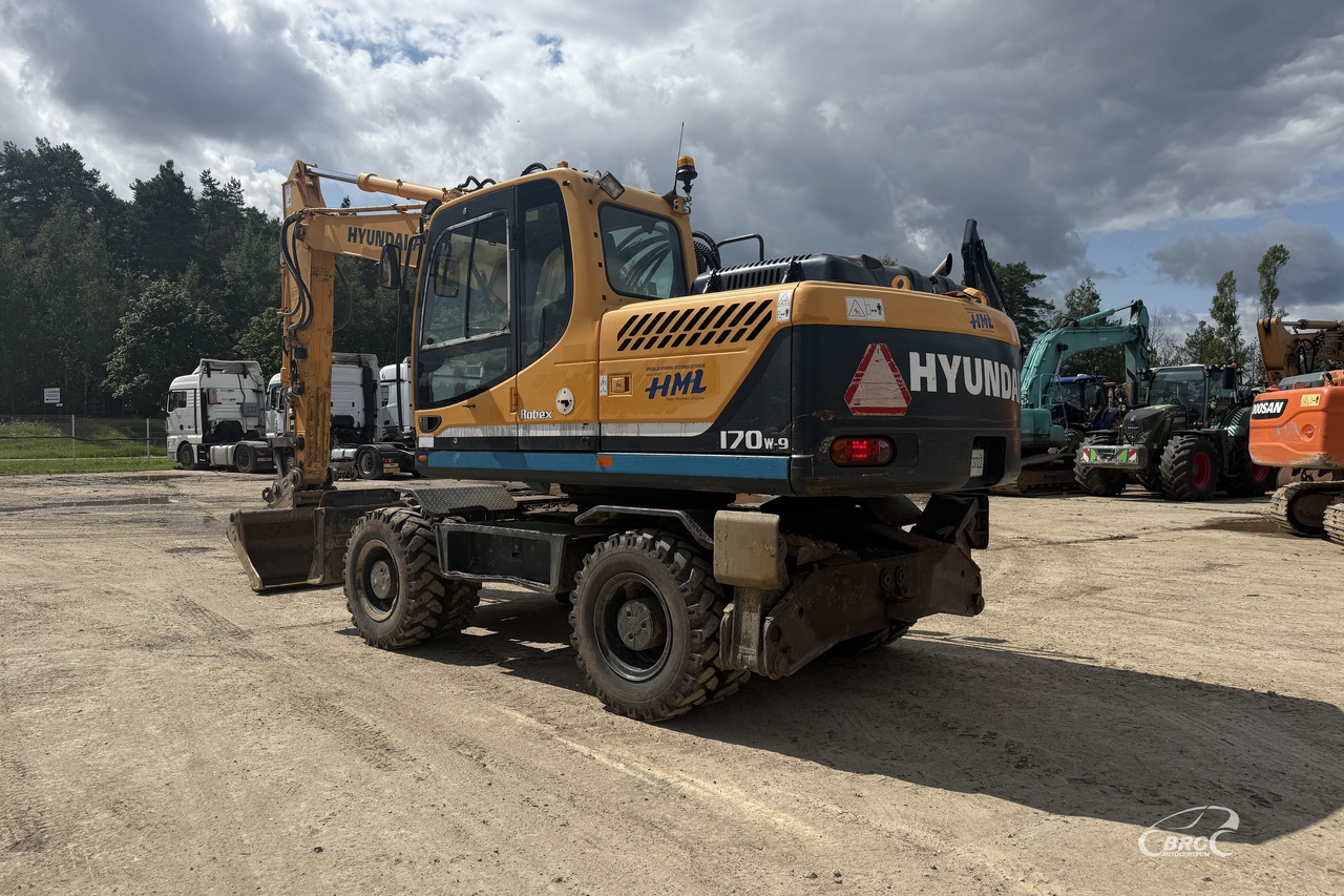 Hyundai Robex - Колёсный экскаватор: фото 4 Hyundai Robex - Колёсный экскаватор: фото 4