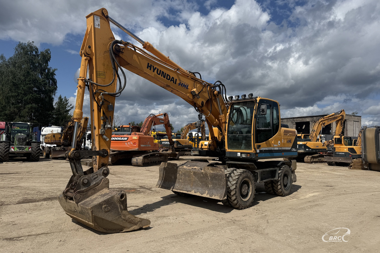 Hyundai Robex - Колёсный экскаватор: фото 1 Hyundai Robex - Колёсный экскаватор: фото 1