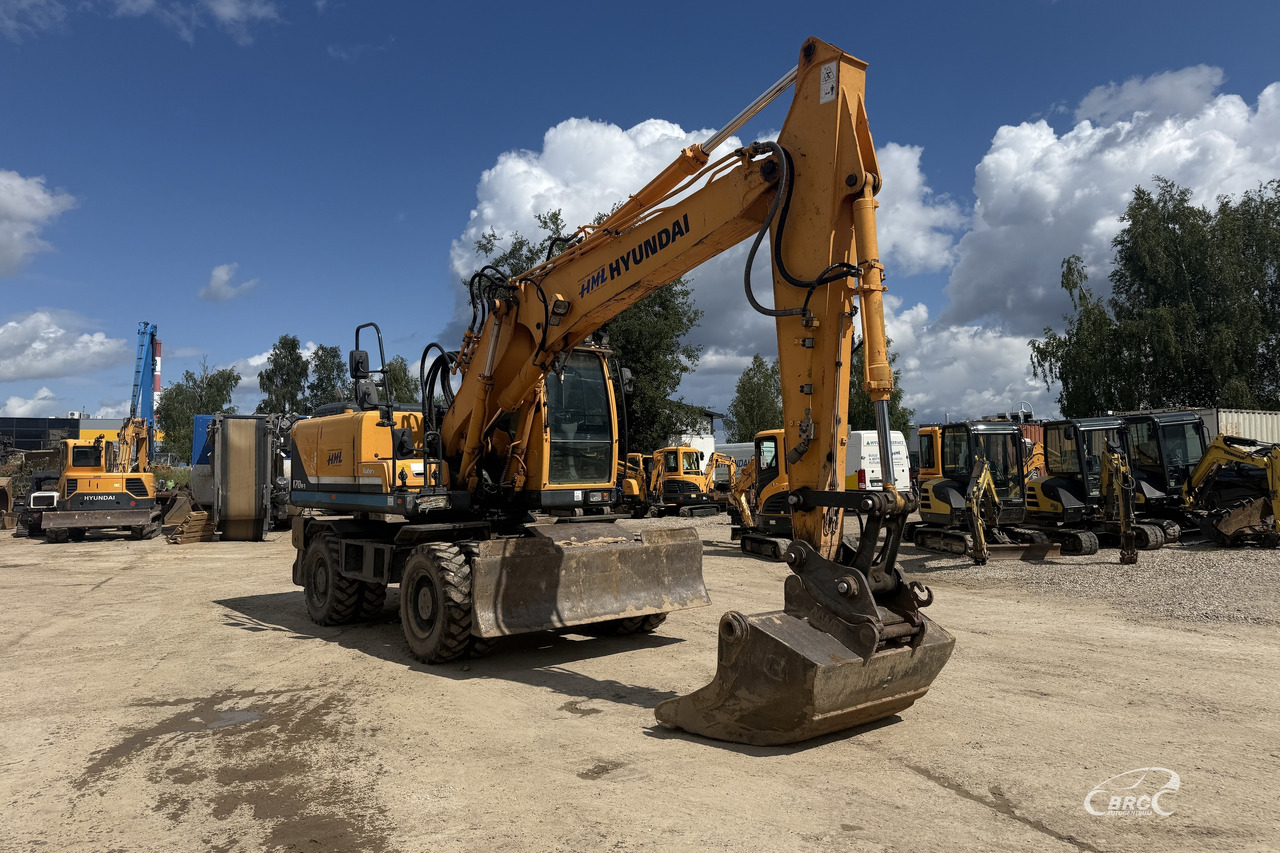 Hyundai Robex - Колёсный экскаватор: фото 2 Hyundai Robex - Колёсный экскаватор: фото 2