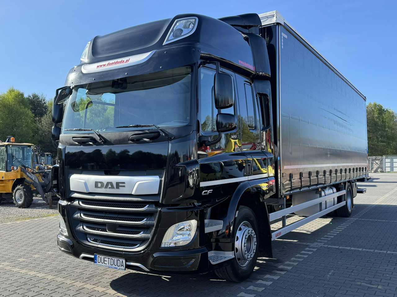 DAF CF 320 E6 Winda Firana Tył Drzwi Dach Zsuwany Długi 9.40m - Тентованный грузовик: фото 4 DAF CF 320 E6 Winda Firana Tył Drzwi Dach Zsuwany Długi 9.40m - Тентованный грузовик: фото 4