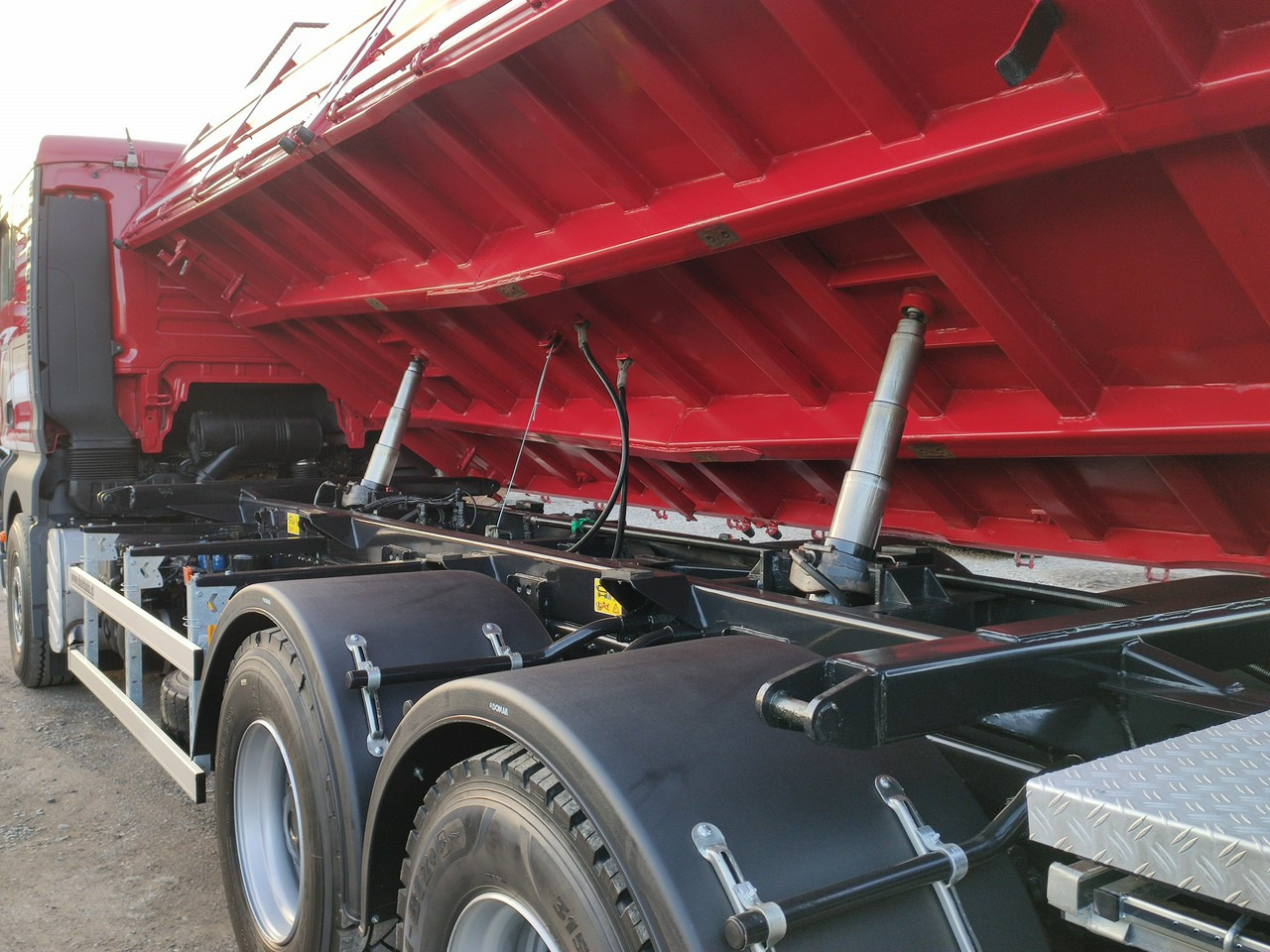 Самосвал, Автоманипулятор MAN Man 26.440 6x4 HDS HIAB 166 B-3 DUO Wywrotka Meiller 2-stronna: фото 20