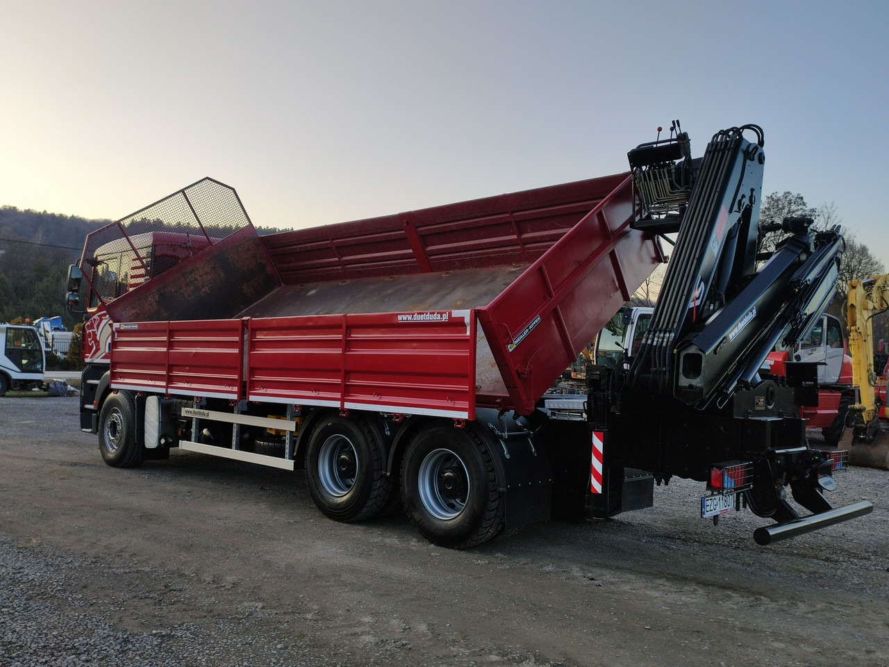Самосвал, Автоманипулятор MAN Man 26.440 6x4 HDS HIAB 166 B-3 DUO Wywrotka Meiller 2-stronna: фото 11
