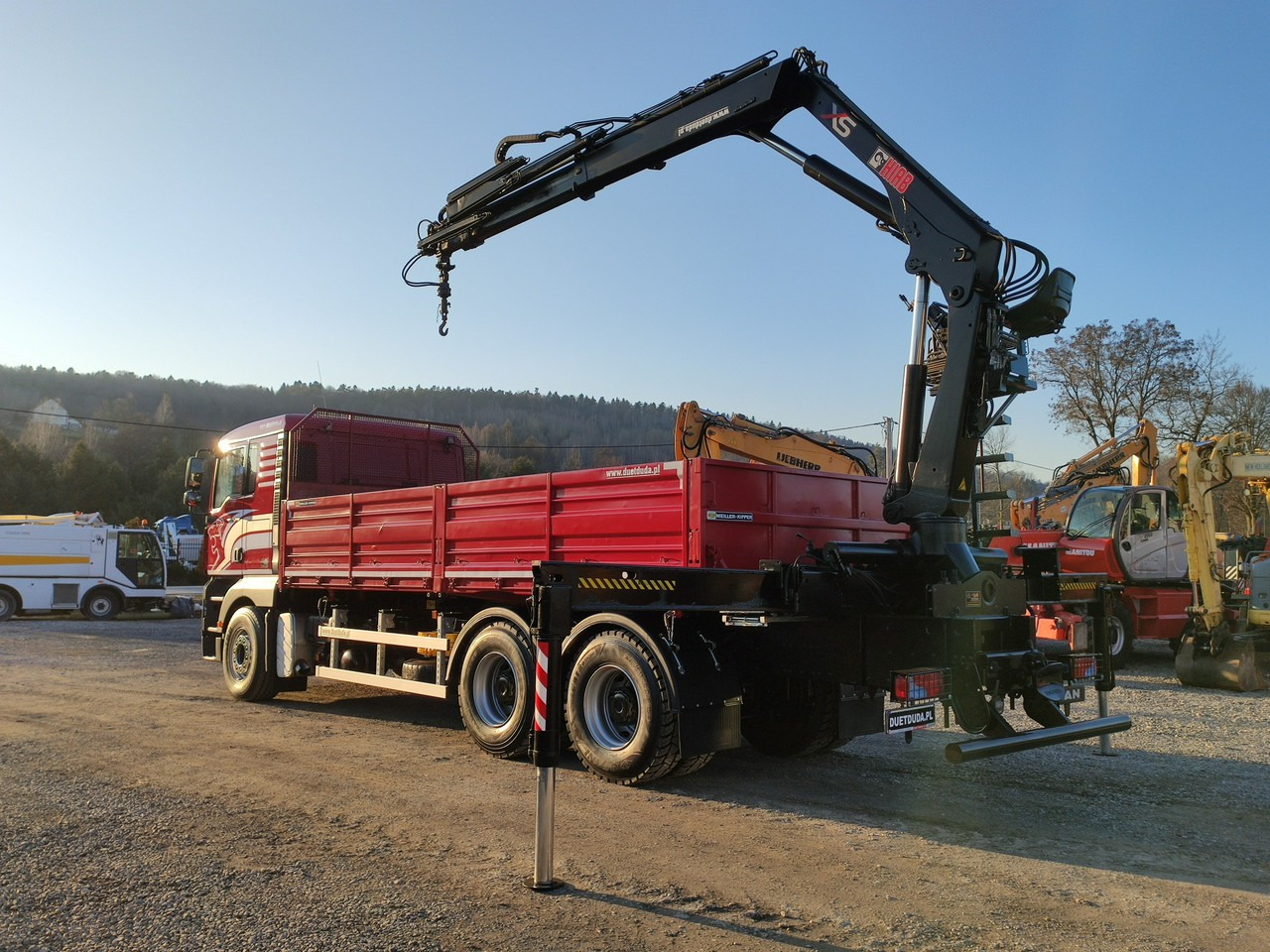 Самосвал, Автоманипулятор MAN Man 26.440 6x4 HDS HIAB 166 B-3 DUO Wywrotka Meiller 2-stronna: фото 13