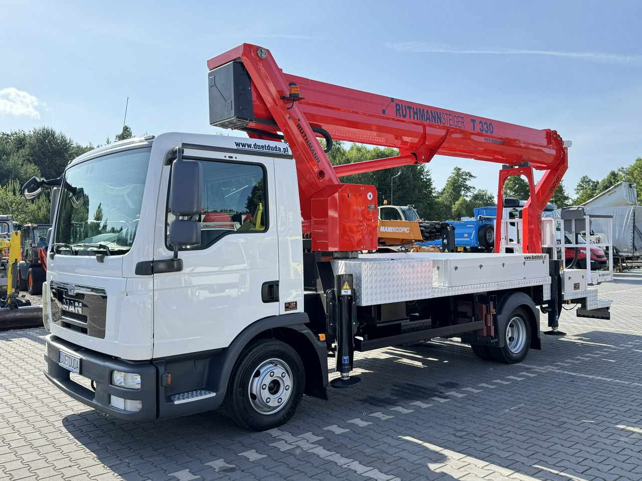 MAN TGL 7.150 Zwyżka Ruthmann T330 33-Metry DMC 7500KG 21m w Bok - Грузовик с подъемником: фото 3 MAN TGL 7.150 Zwyżka Ruthmann T330 33-Metry DMC 7500KG 21m w Bok - Грузовик с подъемником: фото 3