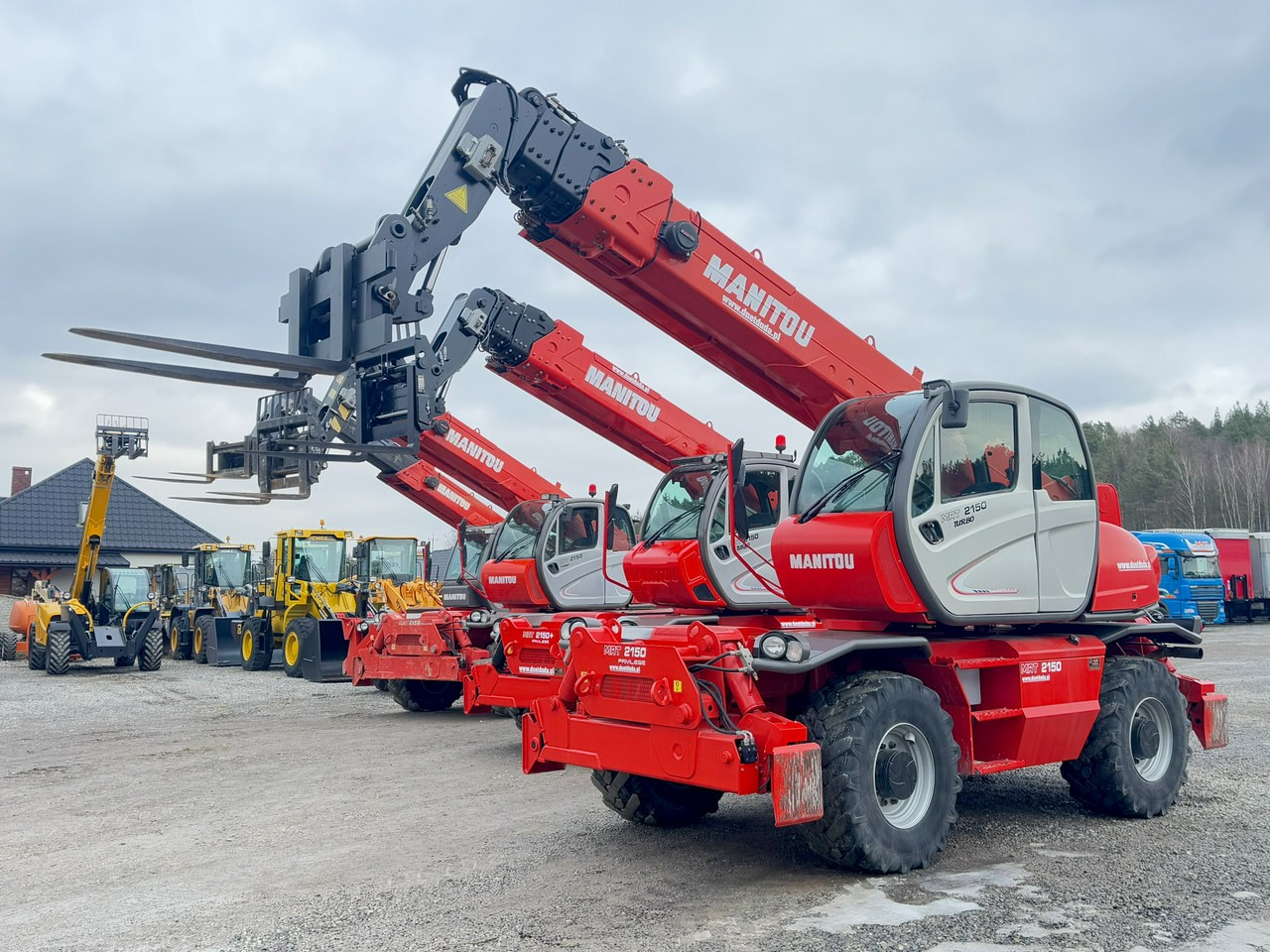 Manitou MRT 1850 ROTO Teleskopowa Obrotowa Dźwig 2150,2140,2540 - Телескопический погрузчик: фото 3 Manitou MRT 1850 ROTO Teleskopowa Obrotowa Dźwig 2150,2140,2540 - Телескопический погрузчик: фото 3