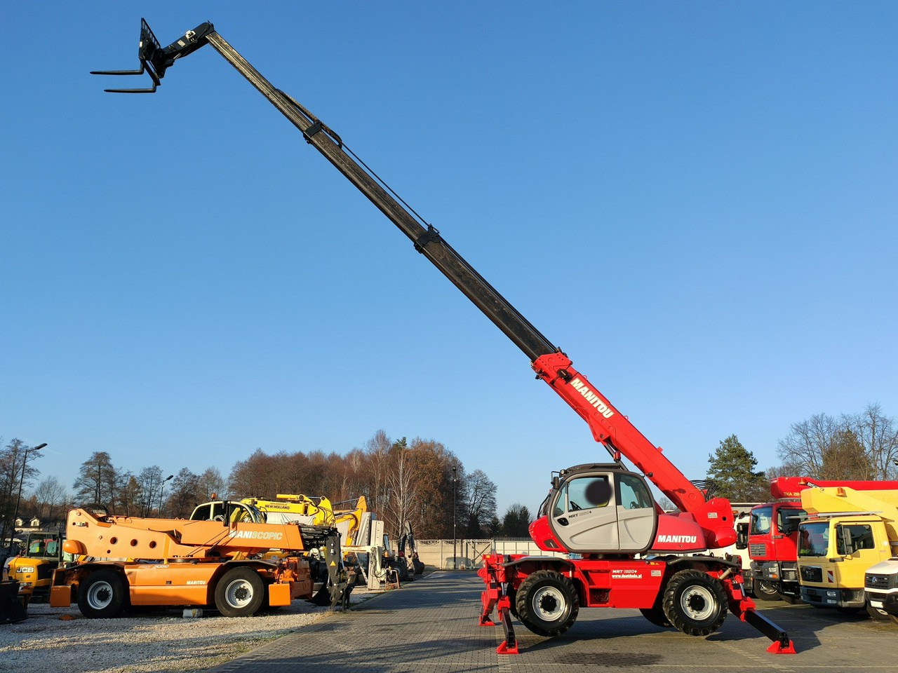 Manitou MRT 1850 ROTO Teleskopowa Obrotowa Dźwig 2150,2140,2540 - Телескопический погрузчик: фото 4 Manitou MRT 1850 ROTO Teleskopowa Obrotowa Dźwig 2150,2140,2540 - Телескопический погрузчик: фото 4