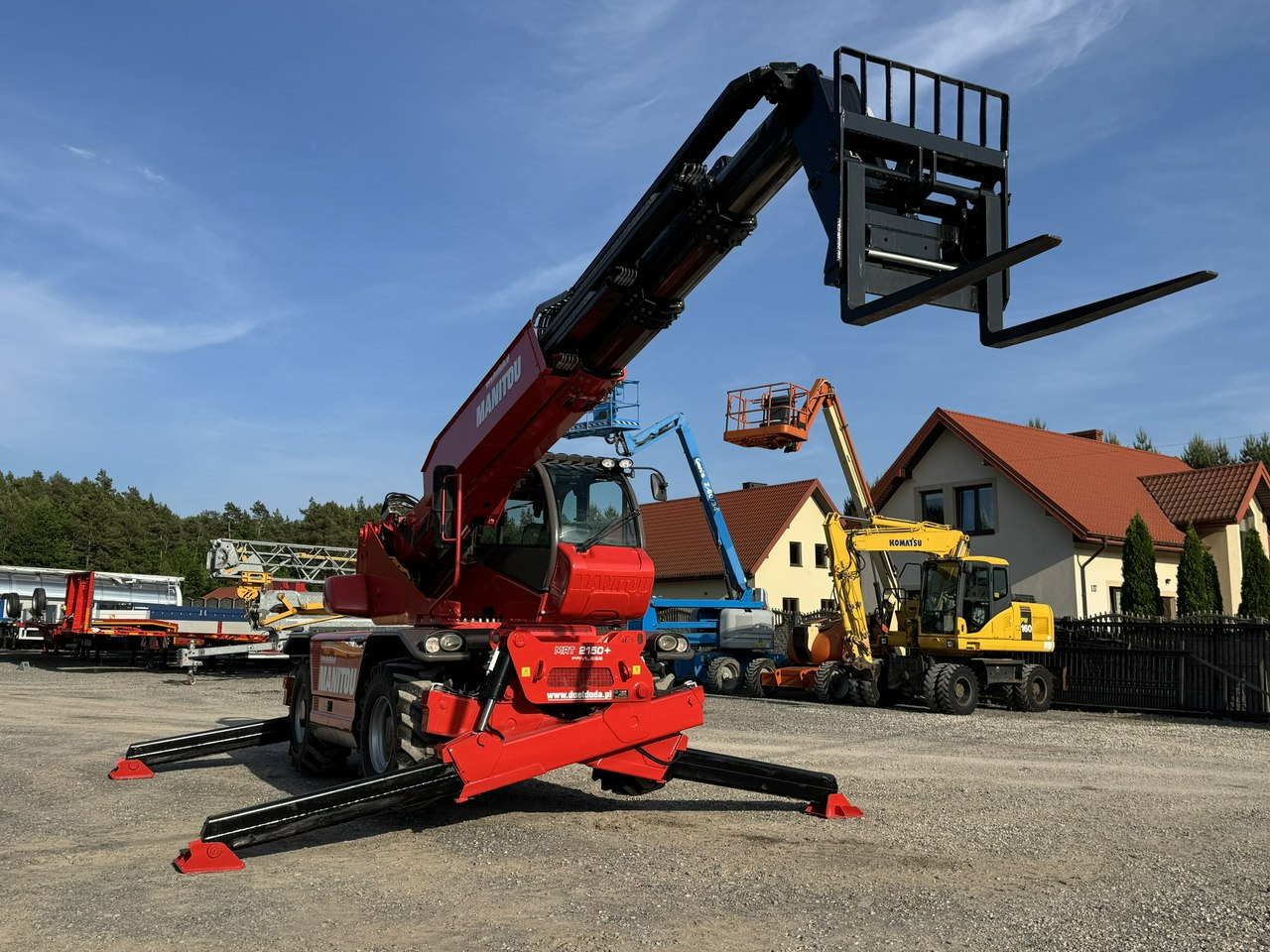 Manitou MRT 2150 ROTO Ładowarka Teleskopowa Obrotowa 2550 - Телескопический погрузчик: фото 3 Manitou MRT 2150 ROTO Ładowarka Teleskopowa Obrotowa 2550 - Телескопический погрузчик: фото 3