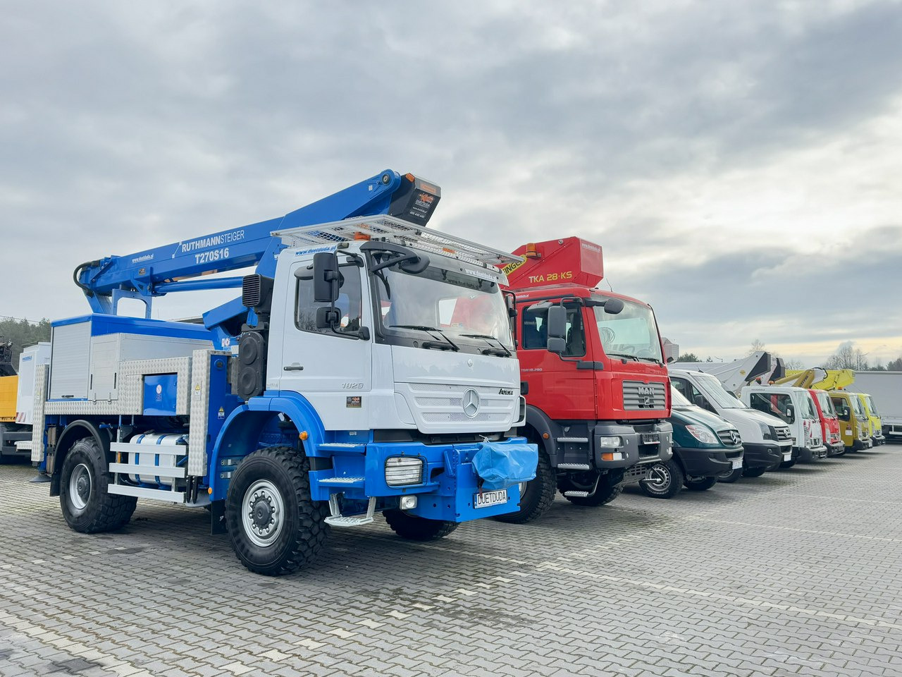 Mercedes AXOR 1829 4x4 Zwyżka RUTHMANN STEIGER T270S16 Podnośnik Koszowy - Грузовик с подъемником: фото 5 Mercedes AXOR 1829 4x4 Zwyżka RUTHMANN STEIGER T270S16 Podnośnik Koszowy - Грузовик с подъемником: фото 5