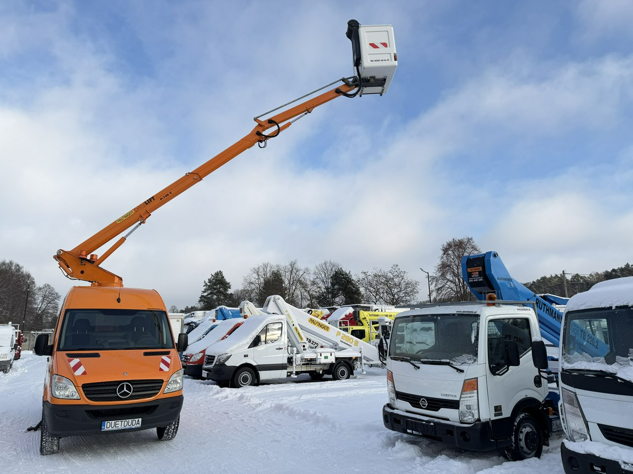 Mercedes Sprinter - Грузовик с подъемником: фото 4 Mercedes Sprinter - Грузовик с подъемником: фото 4