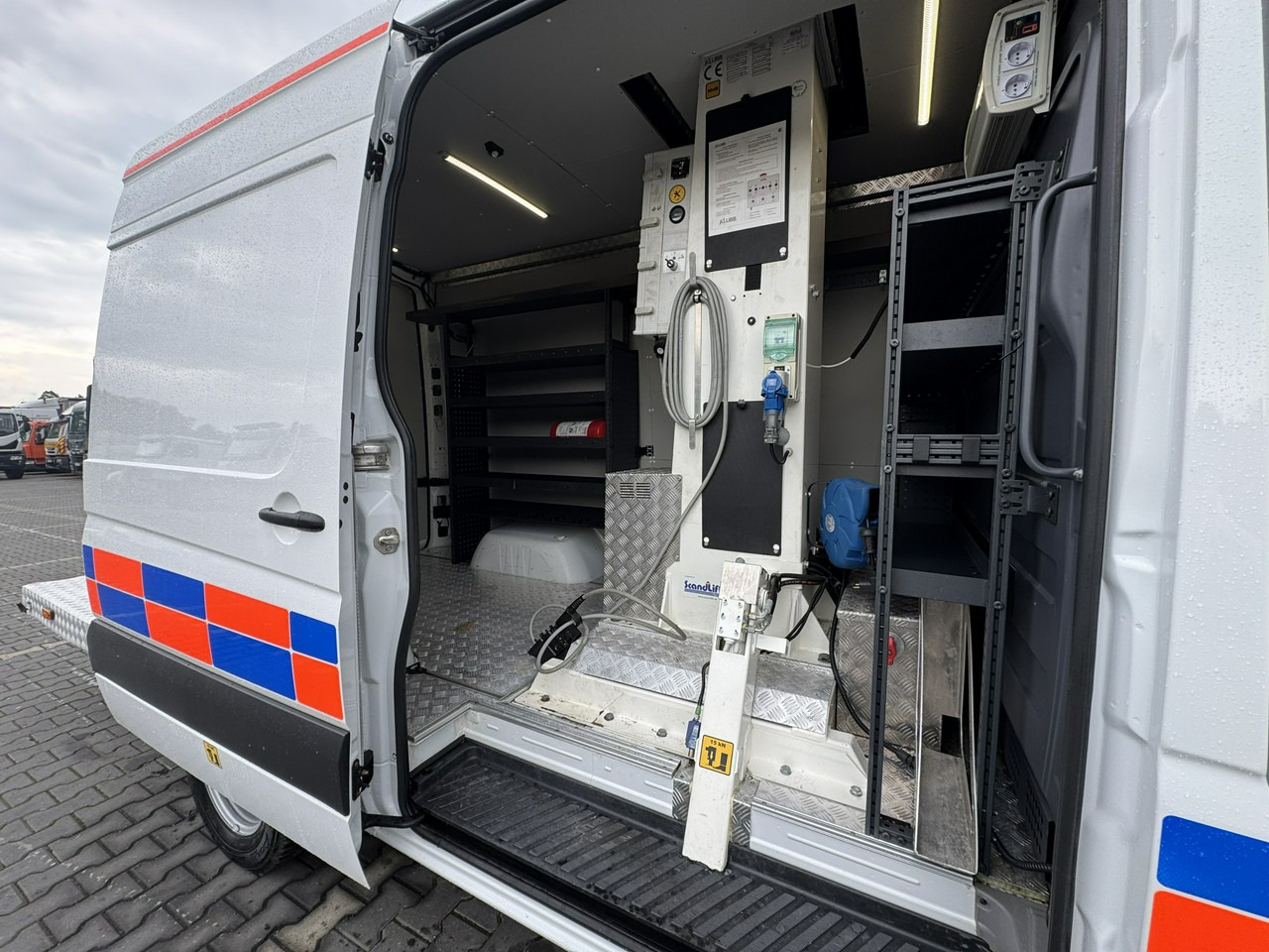 Грузовик с подъемником Mercedes Sprinter Zwyżka Podnośnik Koszowy KLUBB K42P UDT WUMAG GSR: фото 10