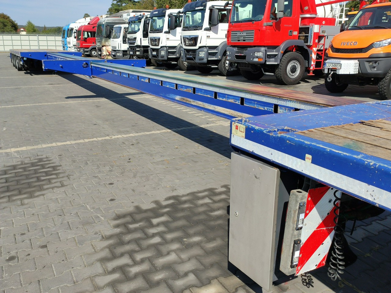 Nooteboom Telemega Rozciągana 15,5m 3-Osie Wszystkie Skrętne - Низкорамный полуприцеп: фото 5 Nooteboom Telemega Rozciągana 15,5m 3-Osie Wszystkie Skrętne - Низкорамный полуприцеп: фото 5