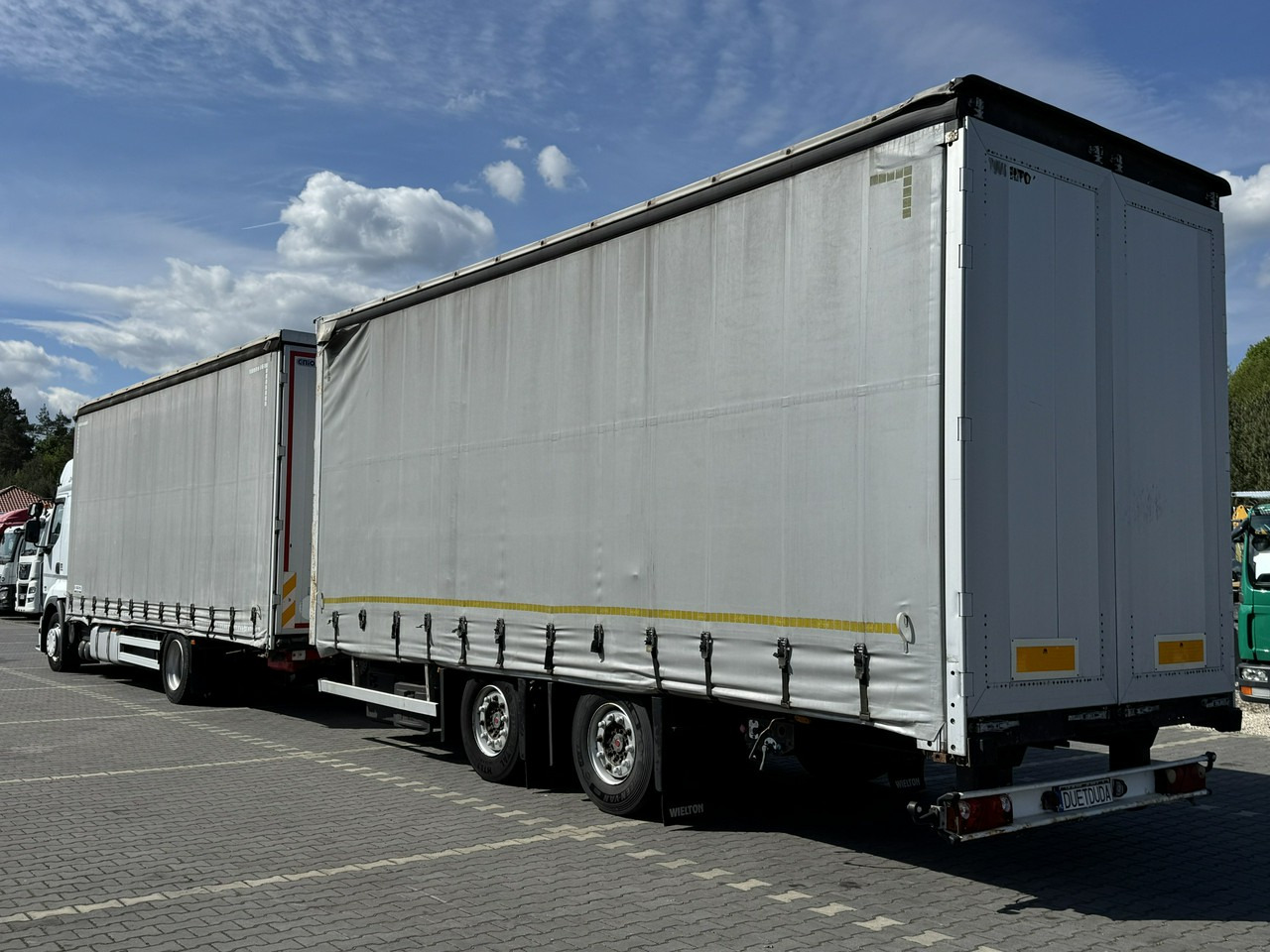 Тентованный грузовик Renault Premium 380 DXi Euro 5 Firana 19 Palet Dach Zsuwany 18ton DMC: фото 15