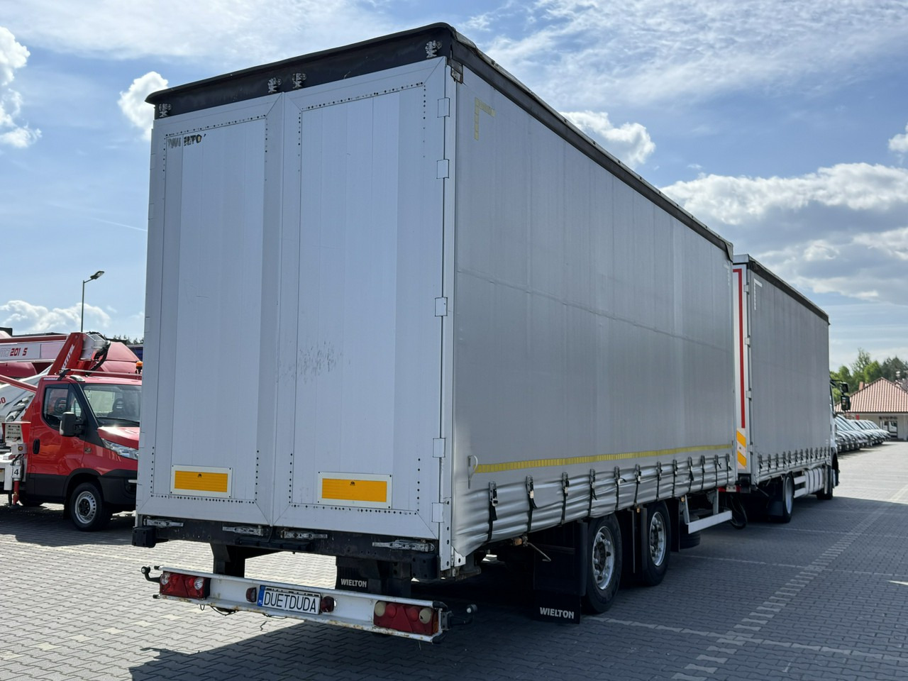 Тентованный грузовик Renault Premium 380 DXi Euro 5 Firana 19 Palet Dach Zsuwany 18ton DMC: фото 24