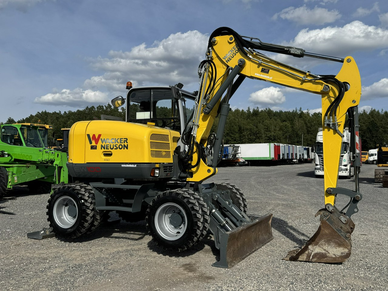 Wacker Neuson EW100 Pług + Podpory 10 ton Szybkozłącze Klimatyzacja - Колёсный экскаватор: фото 1 Wacker Neuson EW100 Pług + Podpory 10 ton Szybkozłącze Klimatyzacja - Колёсный экскаватор: фото 1
