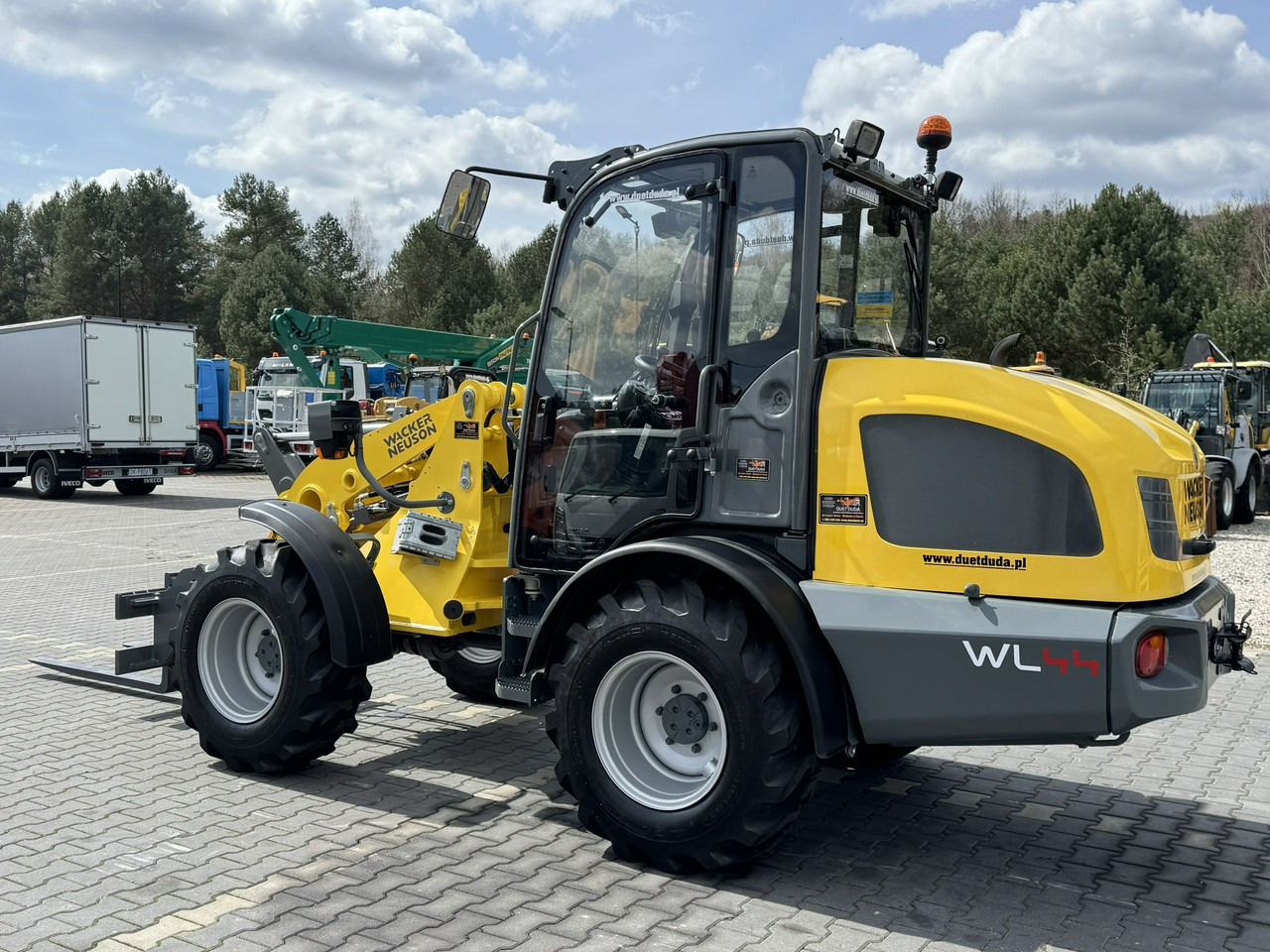 Колёсный погрузчик Wacker Neuson WL 44 Łyżka krokodyl+widły Super Stan !!!: фото 10