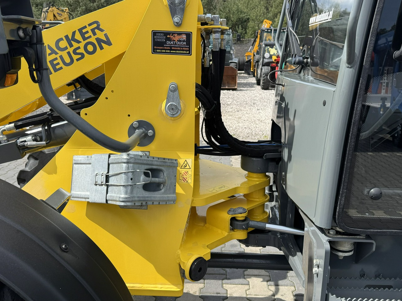 Колёсный погрузчик Wacker Neuson WL 44 Łyżka krokodyl+widły Super Stan !!!: фото 8