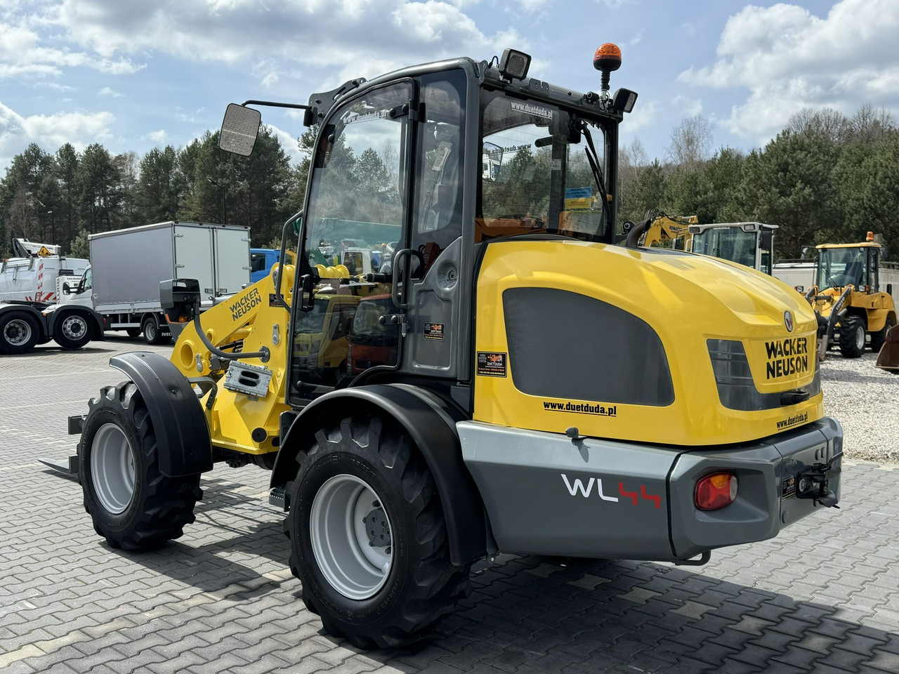 Колёсный погрузчик Wacker Neuson WL 44 Łyżka krokodyl+widły Super Stan !!!: фото 12