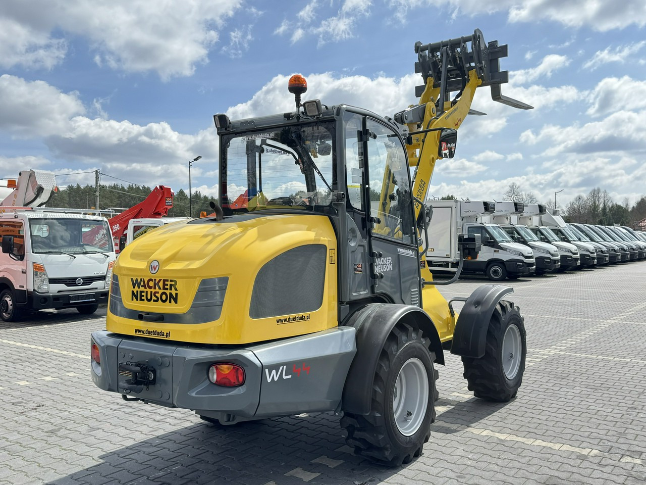 Колёсный погрузчик Wacker Neuson WL 44 Łyżka krokodyl+widły Super Stan !!!: фото 23