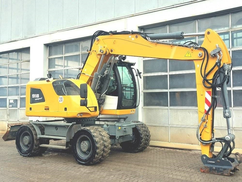 Liebherr A 918 - Колёсный экскаватор: фото 4 Liebherr A 918 - Колёсный экскаватор: фото 4