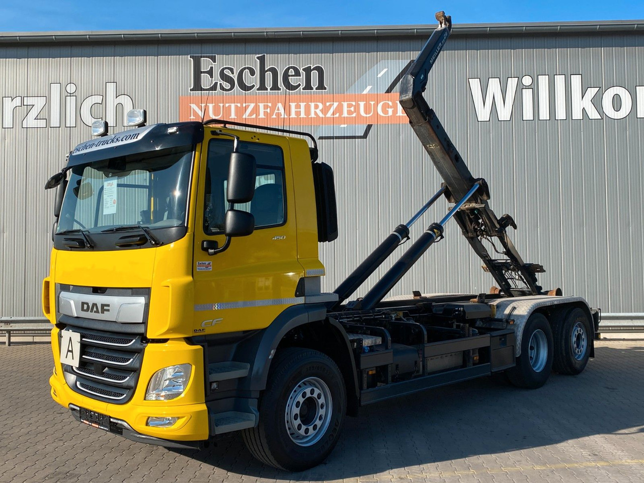 DAF CF 450 FAN| MEILLER RS 21.65*ACC*FUNK*Kamera*AHK - Крюковой мультилифт: фото 1 DAF CF 450 FAN| MEILLER RS 21.65*ACC*FUNK*Kamera*AHK - Крюковой мультилифт: фото 1