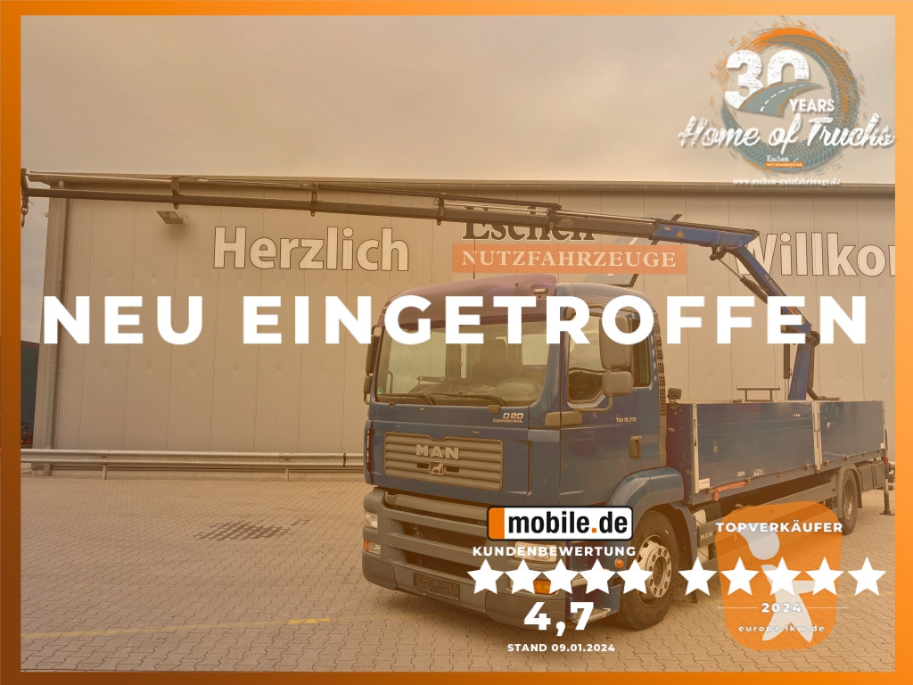 MAN TGA 18.350 4x2 LL / Palfinger PK9002 EH Kran - Грузовик бортовой/ Платформа: фото 1 MAN TGA 18.350 4x2 LL / Palfinger PK9002 EH Kran - Грузовик бортовой/ Платформа: фото 1