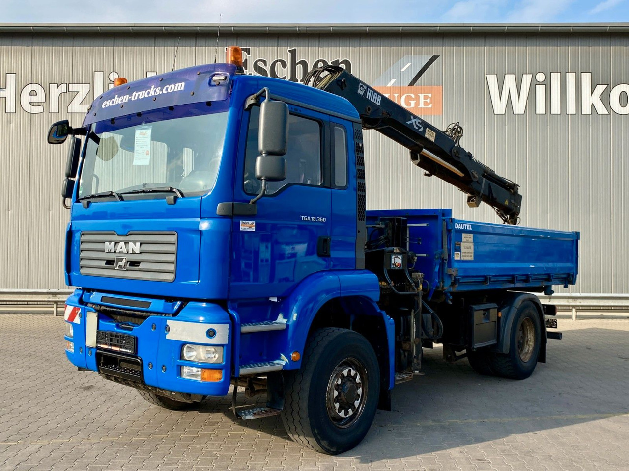 MAN TGA 18.360 4x4H BL Hiab Kran*Dautel Kipper*Klima - Самосвал, Автоманипулятор: фото 2 MAN TGA 18.360 4x4H BL Hiab Kran*Dautel Kipper*Klima - Самосвал, Автоманипулятор: фото 2