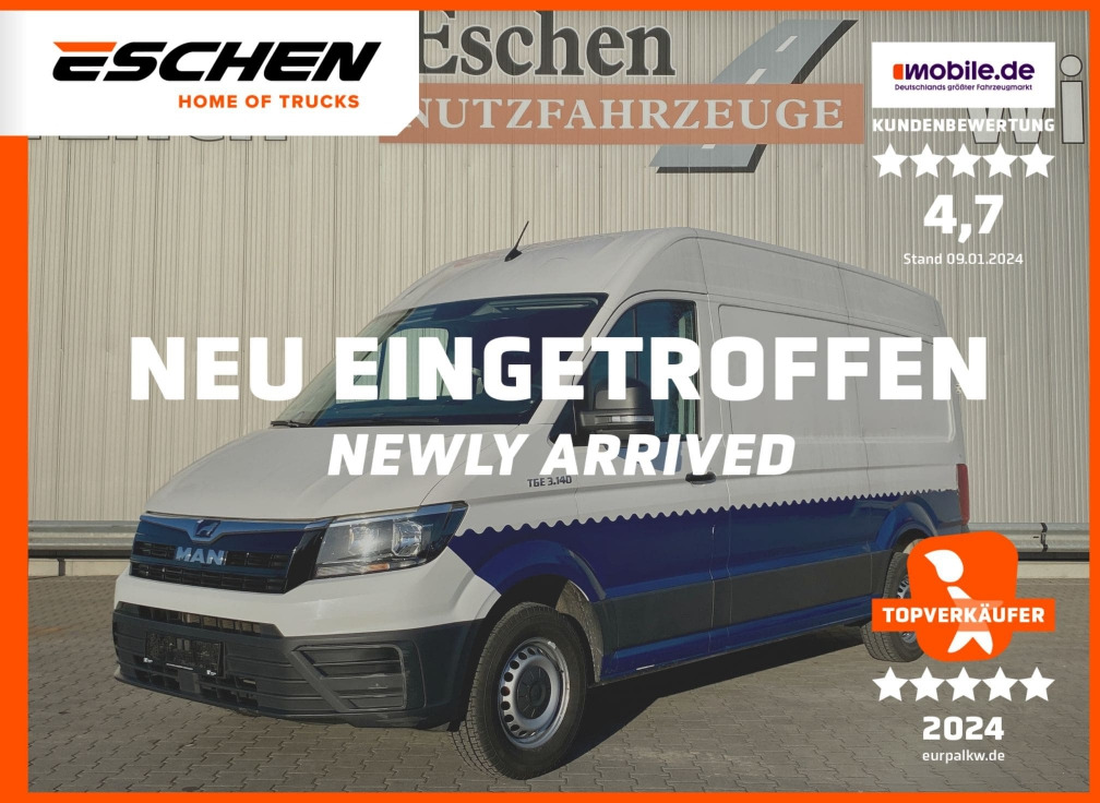 MAN TGE 3.140 4x2 - Цельнометаллический фургон: фото 1 MAN TGE 3.140 4x2 - Цельнометаллический фургон: фото 1