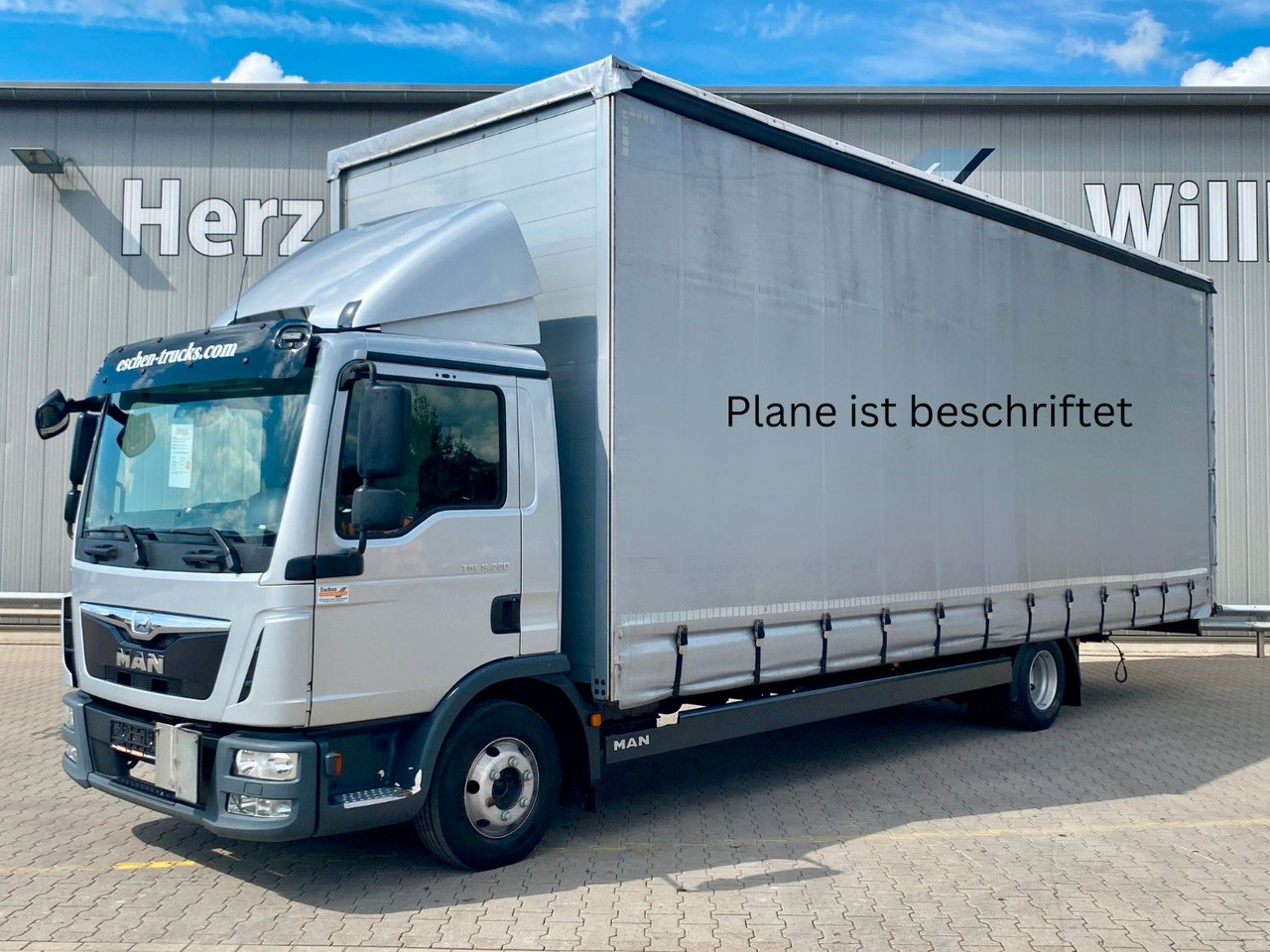 MAN TGL 8.220 I Pritsche Plane*Klima*2Tank*Automatik - Тентованный грузовик: фото 1 MAN TGL 8.220 I Pritsche Plane*Klima*2Tank*Automatik - Тентованный грузовик: фото 1