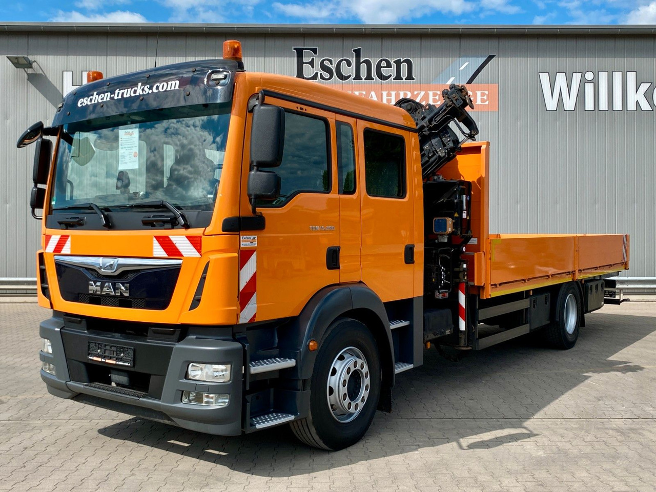 MAN TGM 15.290 DOKA|Atlas AK 75,2*Funk*4x Sitze*Navi - Грузовик бортовой/ Платформа, Автоманипулятор: фото 1 MAN TGM 15.290 DOKA|Atlas AK 75,2*Funk*4x Sitze*Navi - Грузовик бортовой/ Платформа, Автоманипулятор: фото 1