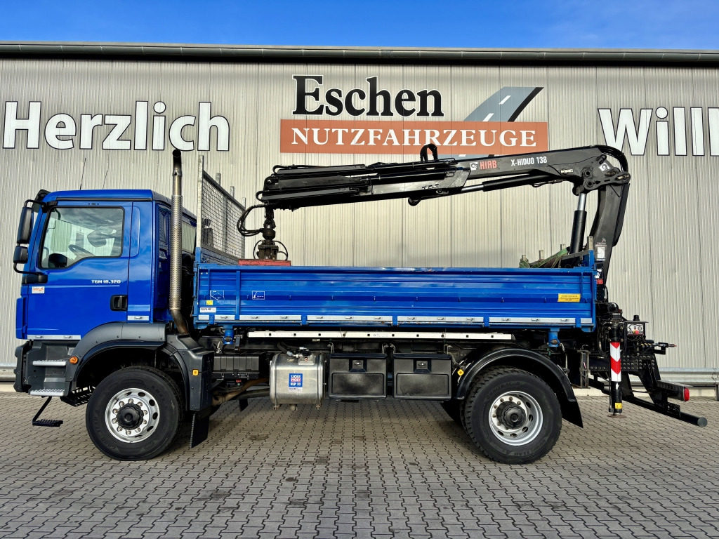 MAN TGM 18.320 4x4 BB / HIAB X-HIDUO-Kran - Самосвал, Автоманипулятор: фото 2 MAN TGM 18.320 4x4 BB / HIAB X-HIDUO-Kran - Самосвал, Автоманипулятор: фото 2