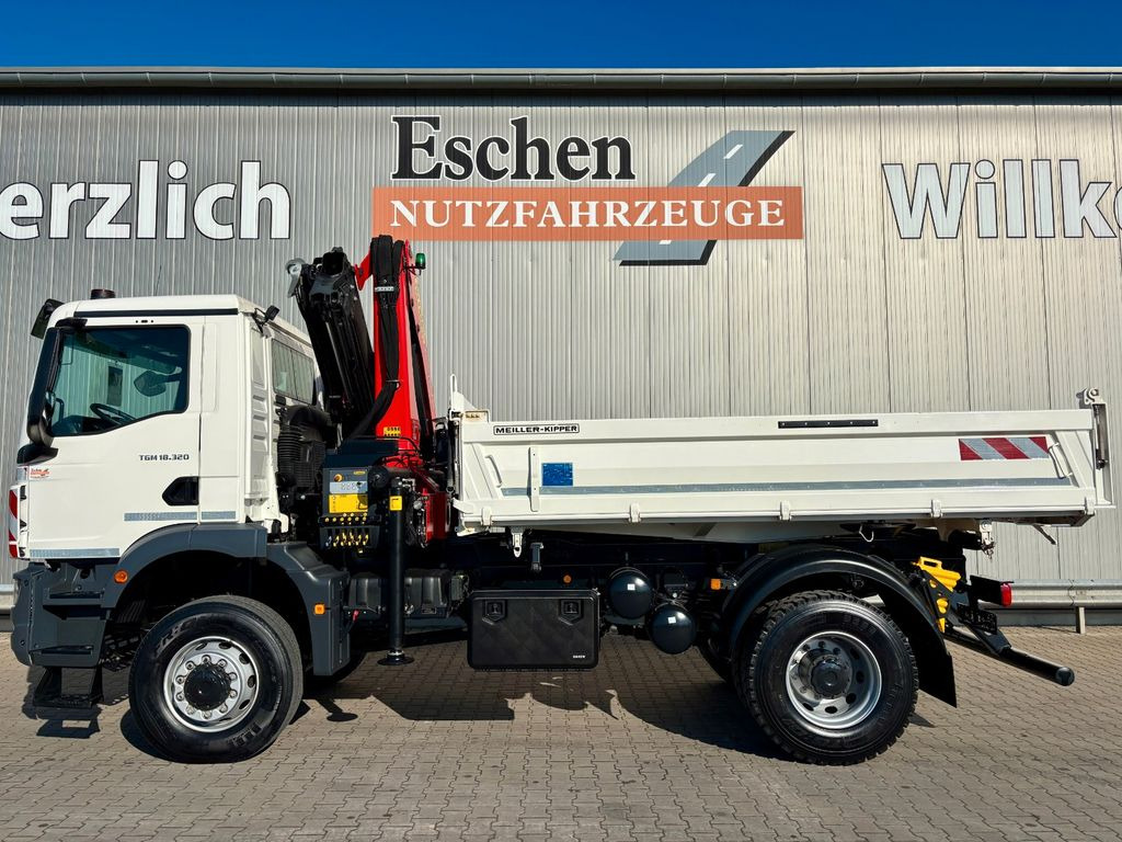 MAN TGM 18.320 4x4BB MEILLER*Palfinger PK 14.501 - Самосвал, Автоманипулятор: фото 4 MAN TGM 18.320 4x4BB MEILLER*Palfinger PK 14.501 - Самосвал, Автоманипулятор: фото 4