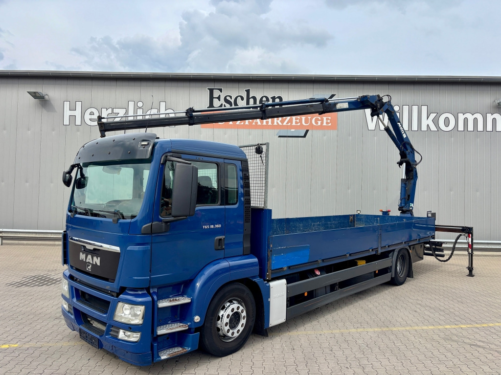MAN TGS 18.360 4x2 LL / MKG HLK 121 Heckkran - Грузовик бортовой/ Платформа: фото 2 MAN TGS 18.360 4x2 LL / MKG HLK 121 Heckkran - Грузовик бортовой/ Платформа: фото 2
