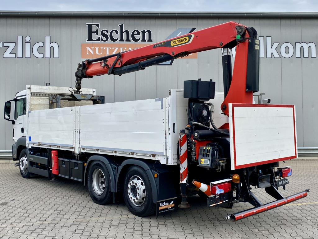 MAN TGS 26.420 6x2-4 LL / Palfinger PK 26.001 L Tec Heckkran - Грузовик бортовой/ Платформа, Автоманипулятор: фото 4 MAN TGS 26.420 6x2-4 LL / Palfinger PK 26.001 L Tec Heckkran - Грузовик бортовой/ Платформа, Автоманипулятор: фото 4
