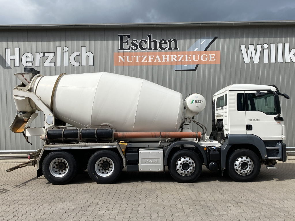 Автобетоносмеситель MAN TGS 32.400 8x4 BB / 9 m³ Stetter-Aufbau: фото 6