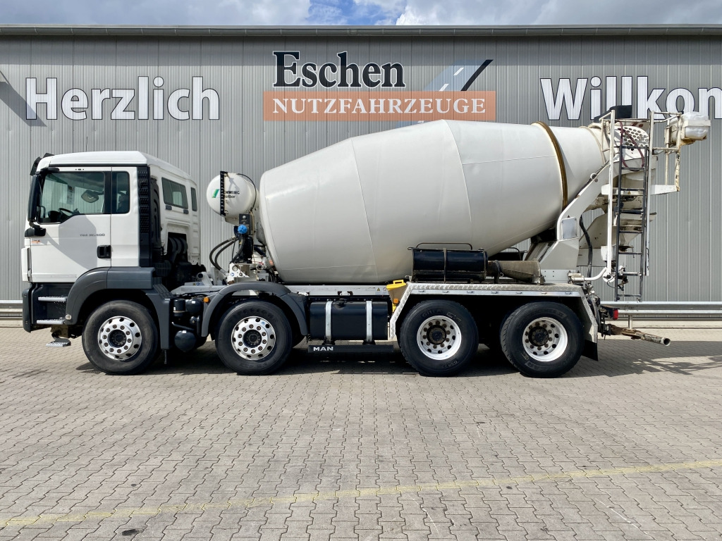 MAN TGS 32.400 8x4 BB / 9 m³ Stetter-Aufbau - Автобетоносмеситель: фото 2 MAN TGS 32.400 8x4 BB / 9 m³ Stetter-Aufbau - Автобетоносмеситель: фото 2