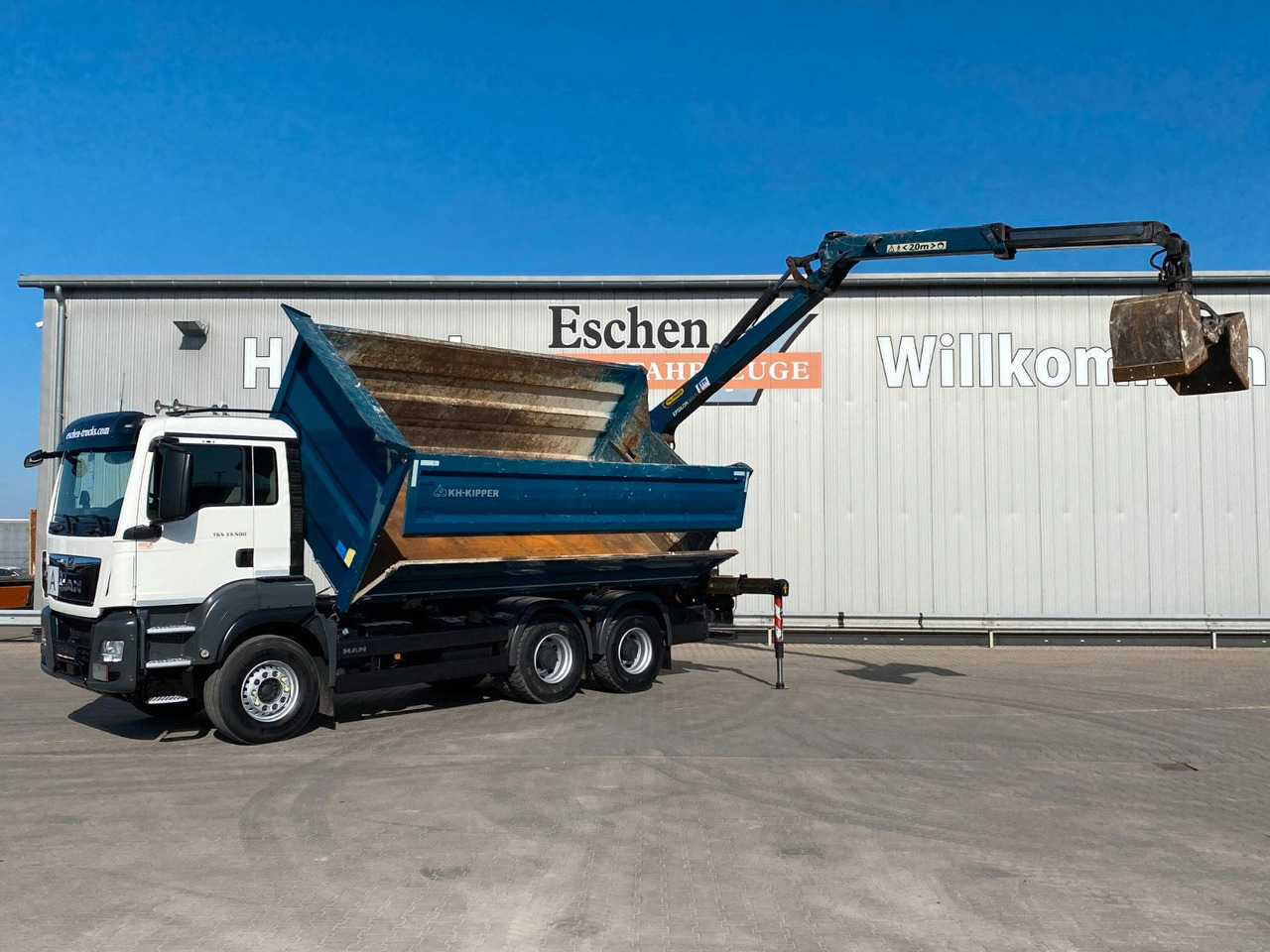 MAN TGS 33.500 6x4 BB | Palfinger M12L80*Bordmatik MAN TGS 33.500 6x4 BB | Palfinger M12L80*Bordmatik - Самосвал, Автоманипулятор: фото 1 MAN TGS 33.500 6x4 BB | Palfinger M12L80*Bordmatik MAN TGS 33.500 6x4 BB | Palfinger M12L80*Bordmatik - Самосвал, Автоманипулятор: фото 1