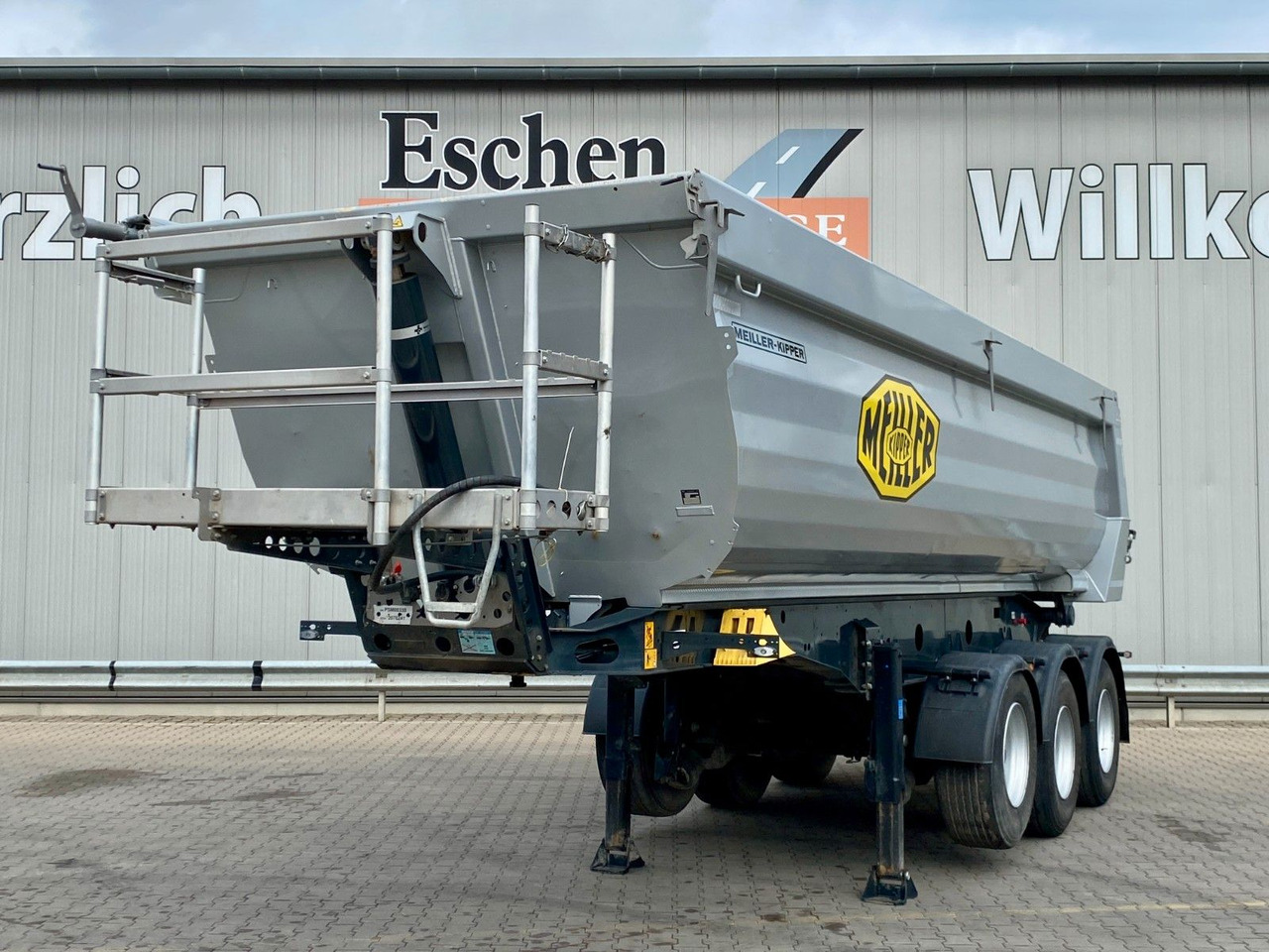 Meiller MHPS 44.3-N I 25m³ Stahl*Luft/Lift*Plane*SAF - Самосвальный полуприцеп: фото 1 Meiller MHPS 44.3-N I 25m³ Stahl*Luft/Lift*Plane*SAF - Самосвальный полуприцеп: фото 1