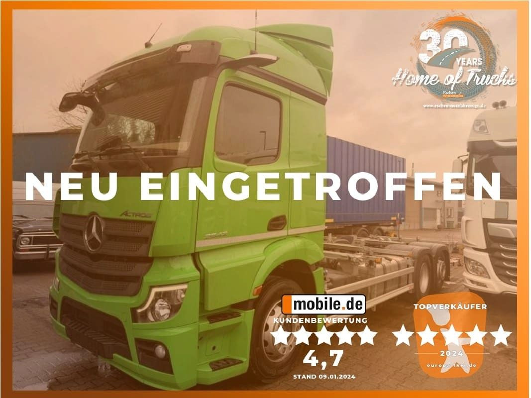 Mercedes-Benz Actros MP5 2542 L|Ohne EZ*Lenkachse*Ladebordwand - Грузовик-контейнеровоз/ Сменный кузов: фото 1 Mercedes-Benz Actros MP5 2542 L|Ohne EZ*Lenkachse*Ladebordwand - Грузовик-контейнеровоз/ Сменный кузов: фото 1