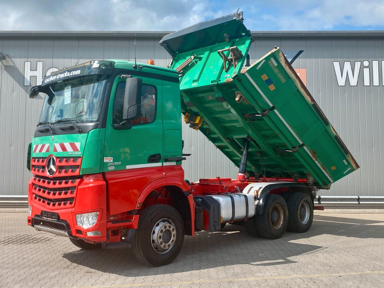 Mercedes-Benz Arocs 2652 6x4B MEILLER Bordmatik*Blatt*Retarder - Самосвал: фото 2 Mercedes-Benz Arocs 2652 6x4B MEILLER Bordmatik*Blatt*Retarder - Самосвал: фото 2