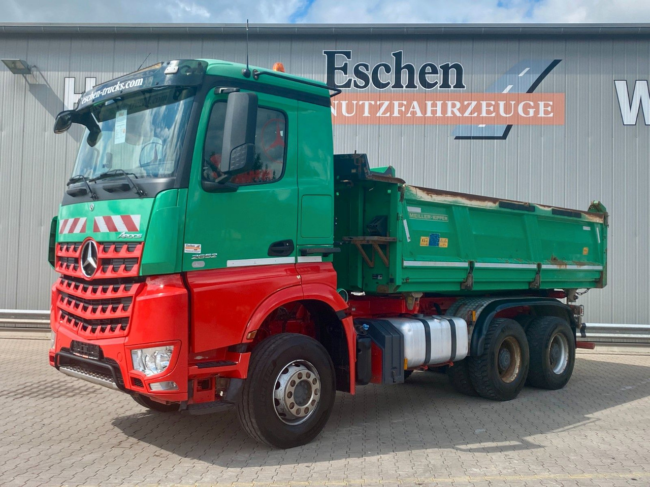 Mercedes-Benz Arocs 2652 6x4B MEILLER Bordmatik*Blatt*Retarder - Самосвал: фото 1 Mercedes-Benz Arocs 2652 6x4B MEILLER Bordmatik*Blatt*Retarder - Самосвал: фото 1
