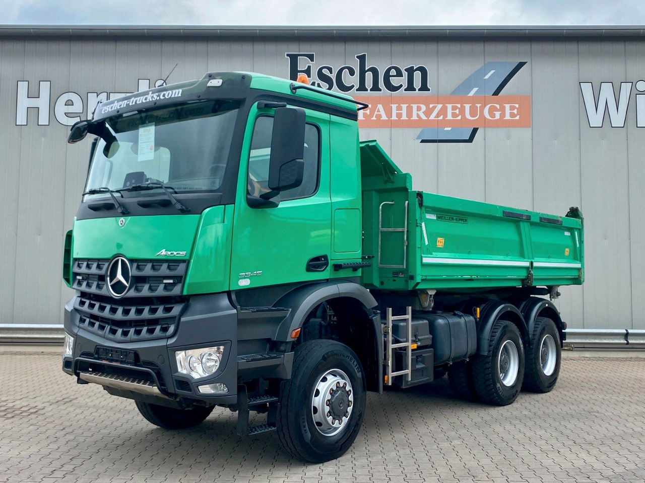 Mercedes-Benz Arocs 3345 6x6 | MEILLER*Bordmatik*Blatt*AHK+Oel - Самосвал: фото 1 Mercedes-Benz Arocs 3345 6x6 | MEILLER*Bordmatik*Blatt*AHK+Oel - Самосвал: фото 1