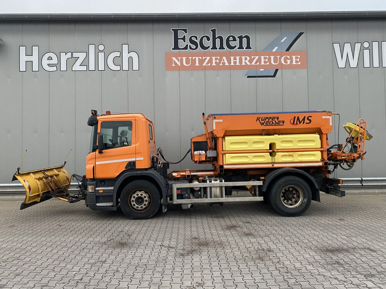 Scania P 230 | Winterdienst*Salzstreuer/Küpper-Weisser - Грузовик бортовой/ Платформа: фото 3 Scania P 230 | Winterdienst*Salzstreuer/Küpper-Weisser - Грузовик бортовой/ Платформа: фото 3