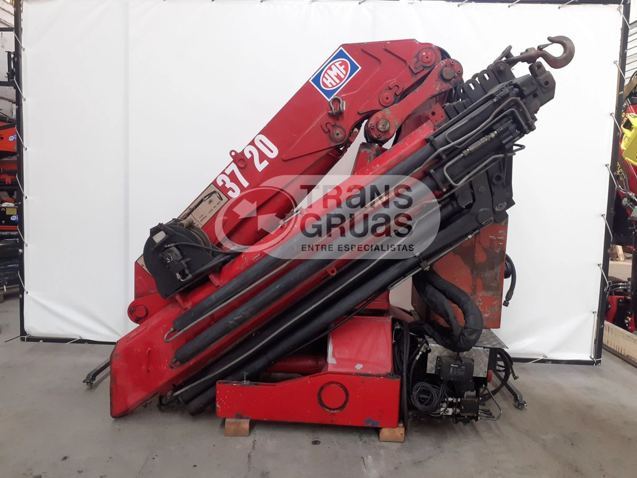 Grúa HMF 3720 K6 - Кран-манипулятор для Грузовиков: фото 3 Grúa HMF 3720 K6 - Кран-манипулятор для Грузовиков: фото 3