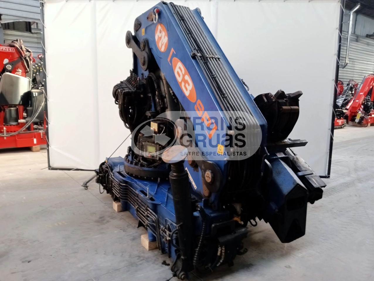 Grúa PM 63 SP - Кран-манипулятор для Грузовиков: фото 4 Grúa PM 63 SP - Кран-манипулятор для Грузовиков: фото 4