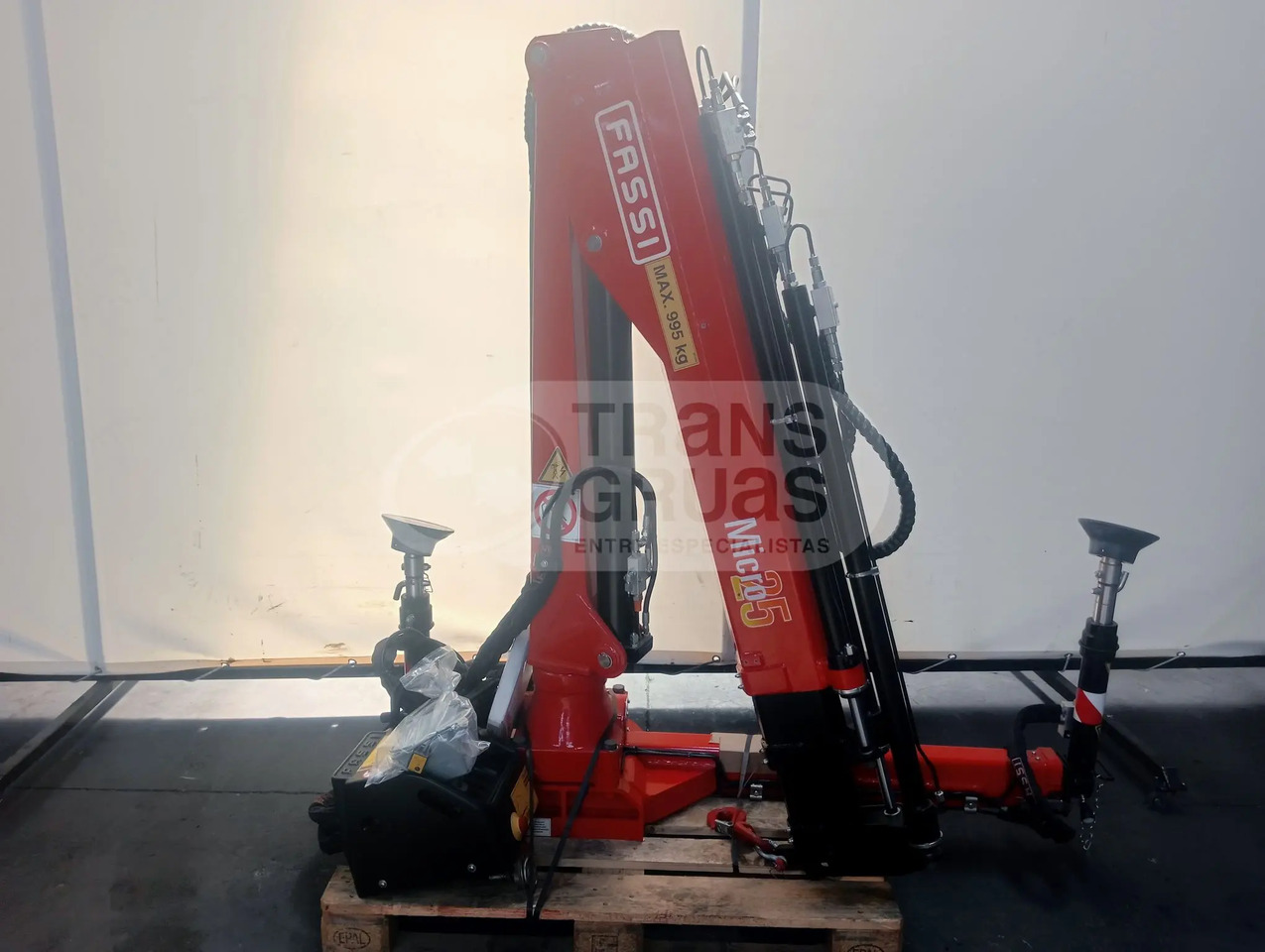 Grúa hidráulica Fassi micro M25A.13 Seminueva - Кран-манипулятор: фото 3 Grúa hidráulica Fassi micro M25A.13 Seminueva - Кран-манипулятор: фото 3