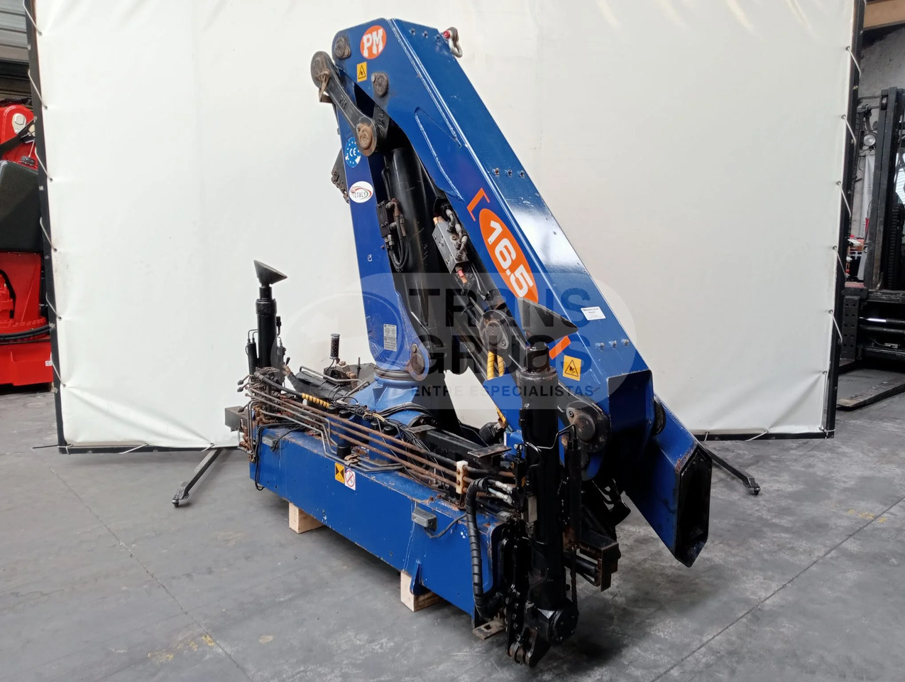 Grúa hidráulica PM 16524 - Кран-манипулятор: фото 4 Grúa hidráulica PM 16524 - Кран-манипулятор: фото 4