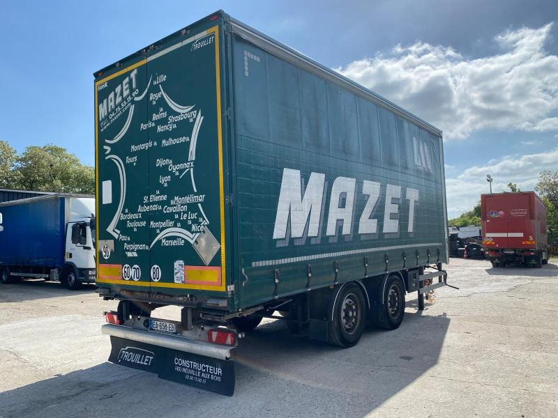 Trouillet - Тентованный прицеп: фото 3 Trouillet - Тентованный прицеп: фото 3