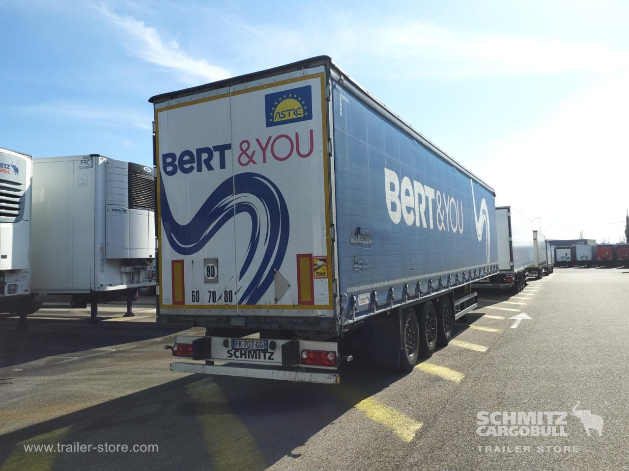 SCHMITZ Rideaux Coulissant Standard - Тентованный полуприцеп: фото 5 SCHMITZ Rideaux Coulissant Standard - Тентованный полуприцеп: фото 5